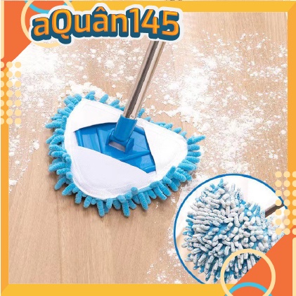 Chổi Lau Hình Tam Giác Đa Năng Tiện Dụng Có Thể Lau Mọi Ngóc Ngách Trong Nhà