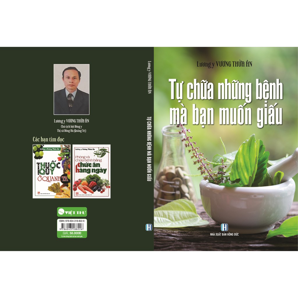 [Mã LTBAUAB26 giảm 7% đơn 99K] Sách - Tự Chữa Những Bệnh Mà Bạn Muốn Giấu (Lương Y Vương Thừa Ân)