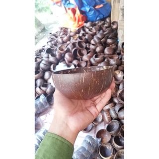 Chén gáo dừa đánh bóng