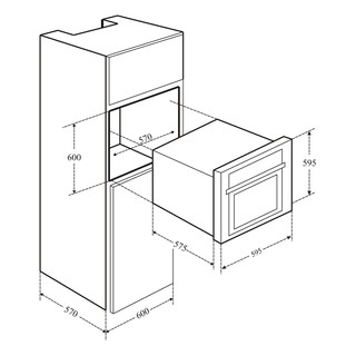 Lò nướng Eurosun EOV65DE