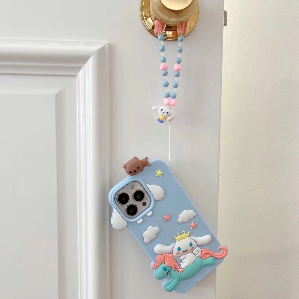 Ốp Điện Thoại Mềm Chống Sốc Họa Tiết Chú Chó Cinnamon Hoạt Hình Cho iPhone 6 7 8 Plus X XS XR 11 12 13promax