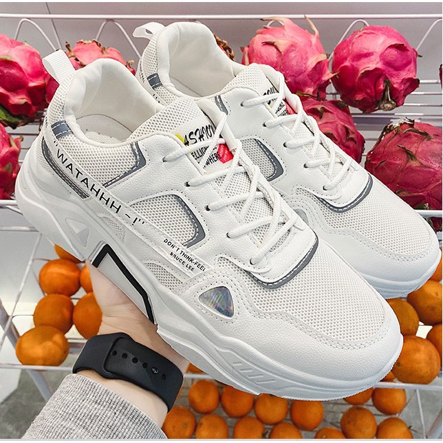 [XEM ĐÁNH GIÁ] Giày Thể Thao Sneaker WATAHHH Phản Quang Nam Nữ 🚛 FREESHIP | Giày Sneaker AVI-346 Phản Quang