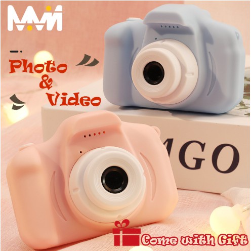 Máy ảnh kỹ thuật số mini X2 HD 800W 2.0 Inch IPS 1080P dành cho bé