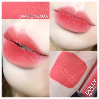 SON DOLLY MÀU CAM HỒNG SỮA