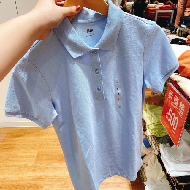 Áo phông nữ POLO Uni.qlo chính hãng