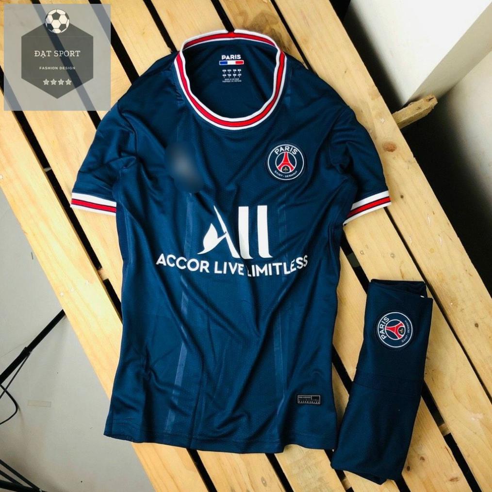 Quần áo bóng đá 🔥 FREESHIP 🔥 Bộ Áo Đấu PSG Sân Nhà Mùa Giải 2021/2022 - Hàng SPF Thái Lan - Cam kết 100% Y Hình ®️