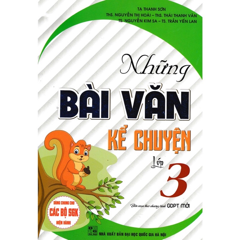 Sách - Những Bài Văn Kể Chuyện Lớp 3 (Dùng Chung Cho Các Bộ SGK Hiện Hành)