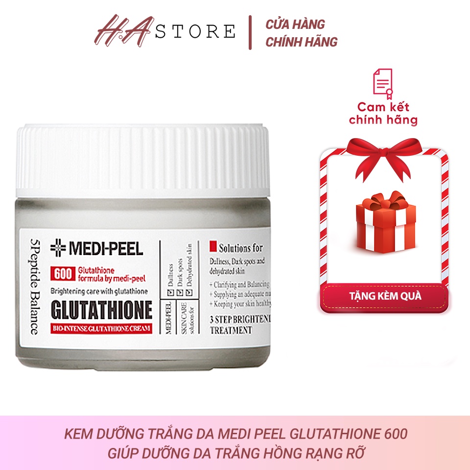 Kem Dưỡng Trắng Da MEDI PEEL Glutathione 600 White Cream