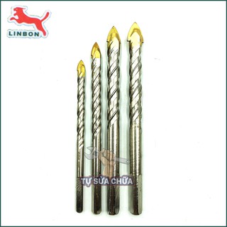 Mũi khoan đa năng Linbon thép cacbon chất lượng cao đủ cỡ khoan kính, khoan gạch men, gốm sứ