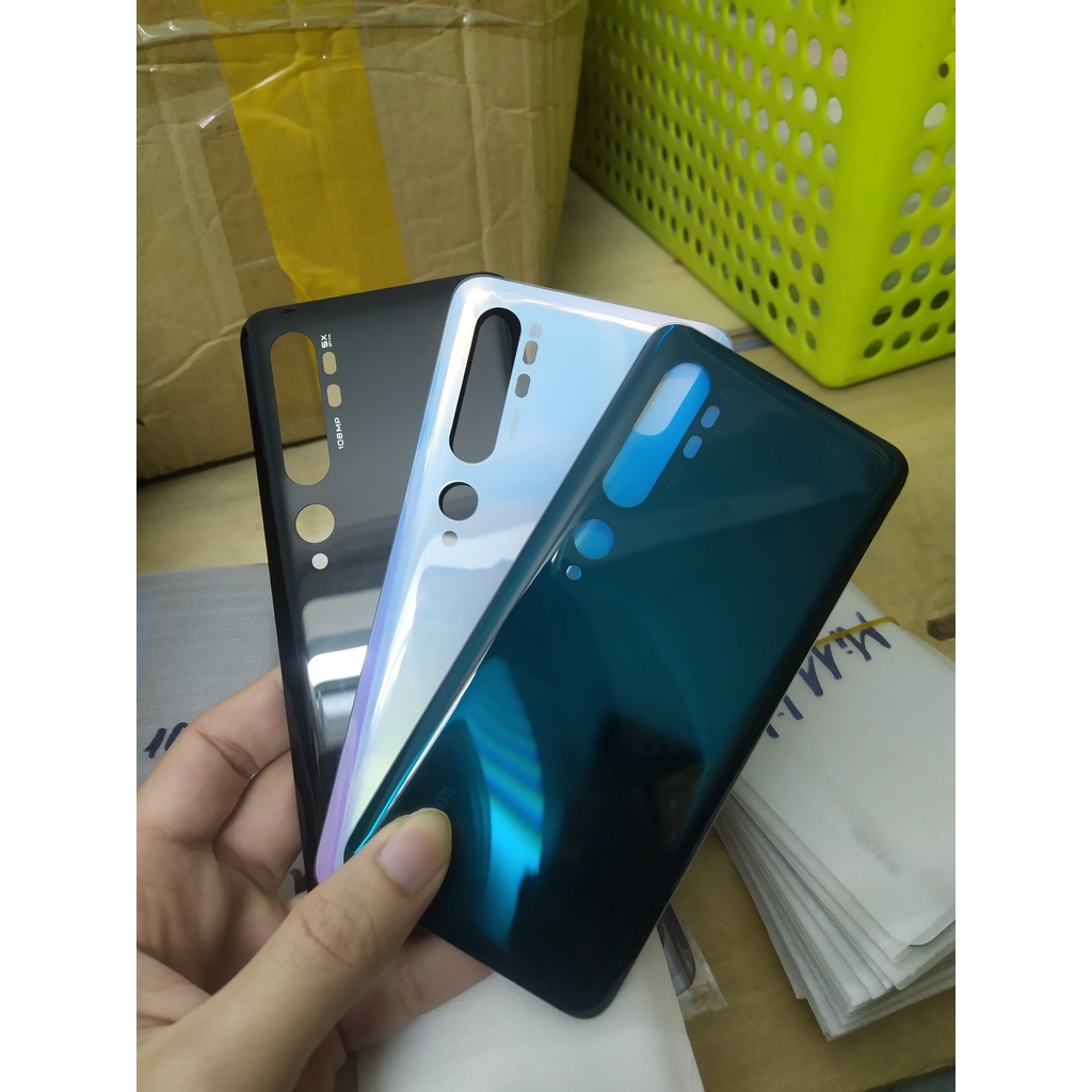 Nắp đậy pin xiaomi mi note 10 pro kính, thay nắp lưng mi note 10 pro