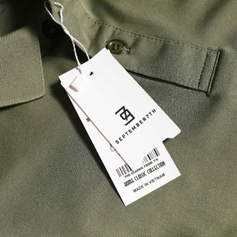 Áo thun Poly Polo September 7th chính hãng cao cấp, mát mịn ôm vừa đẹp, phom dáng Hàn Quốc basic, slimfit