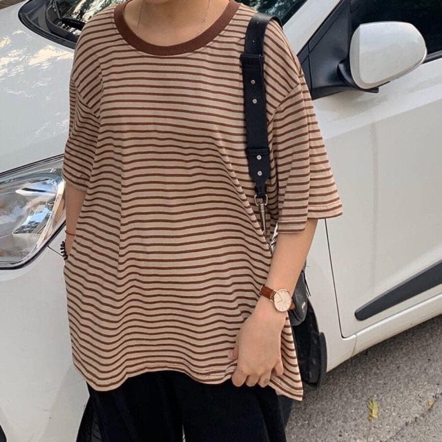 Áo Phông Kẻ Ngang