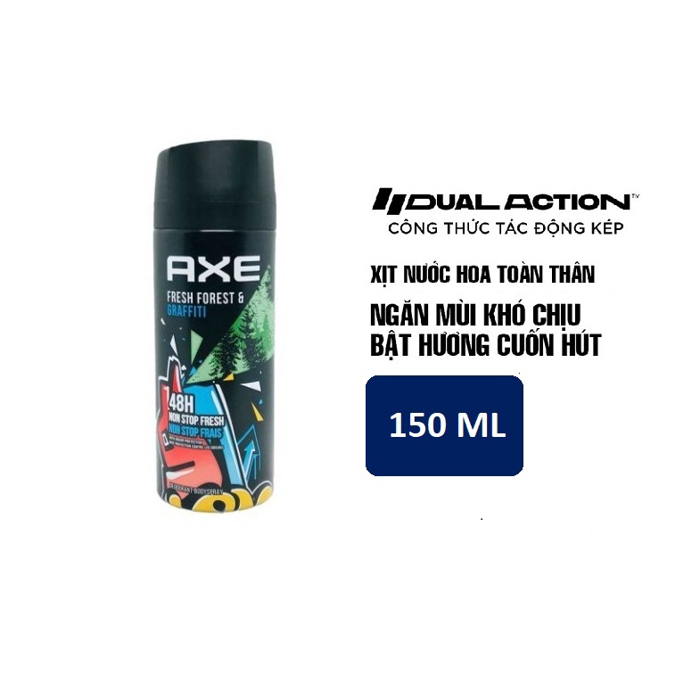 Xịt khử mùi toàn thân NAM AXE 150ml | BigBuy360 - bigbuy360.vn