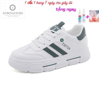 [Bản Mới Nhất] Giày Thể Thao Nữ Đẹp TIKTOK GCN05 Hot Trend Siêu Phẩm Mới Nhất Đế 3 Phân Màu Trắng Tặng Kèm Xịt Giày