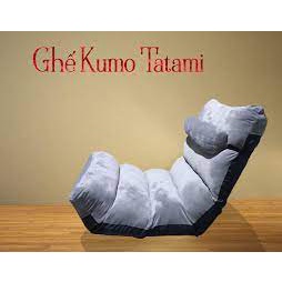 COMBO GHẾ LƯỜI - GHẾ BỆT KÈM GỐI TỰA TATAMI LOẠI DÀY / GHẾ BỆT TỰA LƯNG 5 CẤP ĐỘ / GHẾ