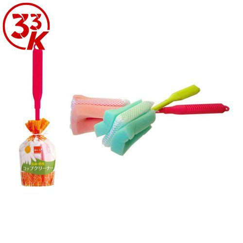 Dụng cụ rửa bình sữa Kokubo đầu tròn cọ rửa mọi ngóc ngách Nhật Bản - Tetuchan Store