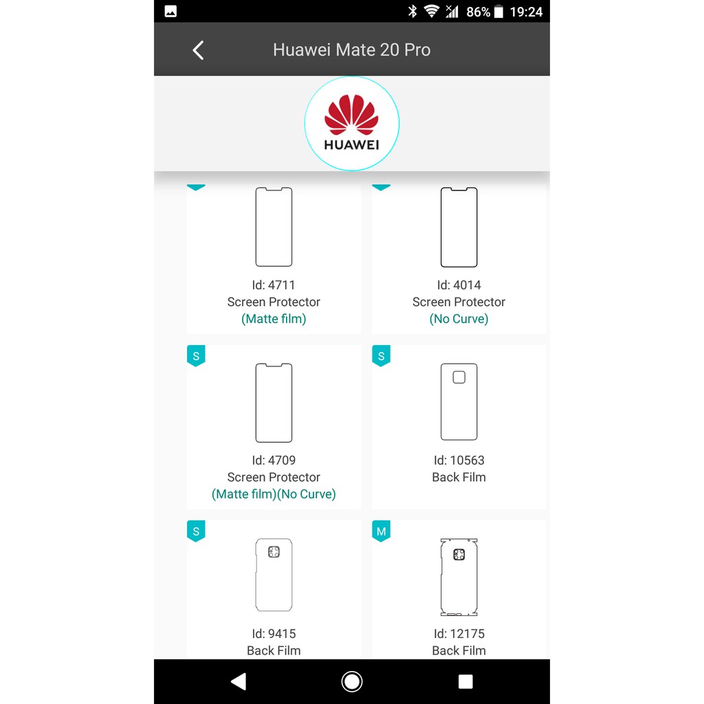 Miếng dán PPF cao cấp Huawei Mate 20/ Mate 20 Pro/ Mate 20 Lite/ Mate 20X/ Mate 20RS Japan Nano Premium