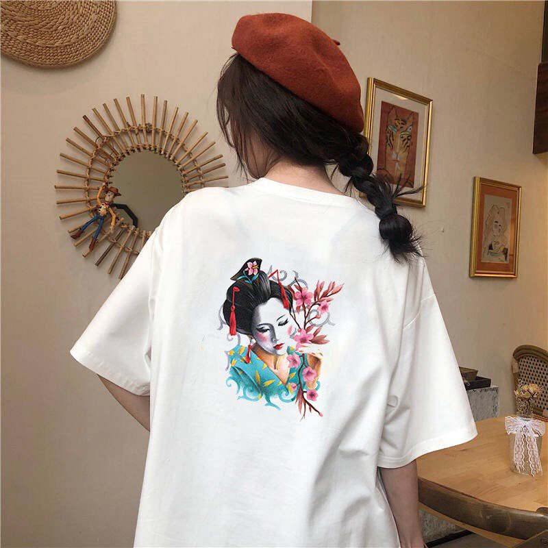 Áo thun form rộng tay lỡ Nhật Bản đẹp độc lạ vải dày mịn 2020T2327