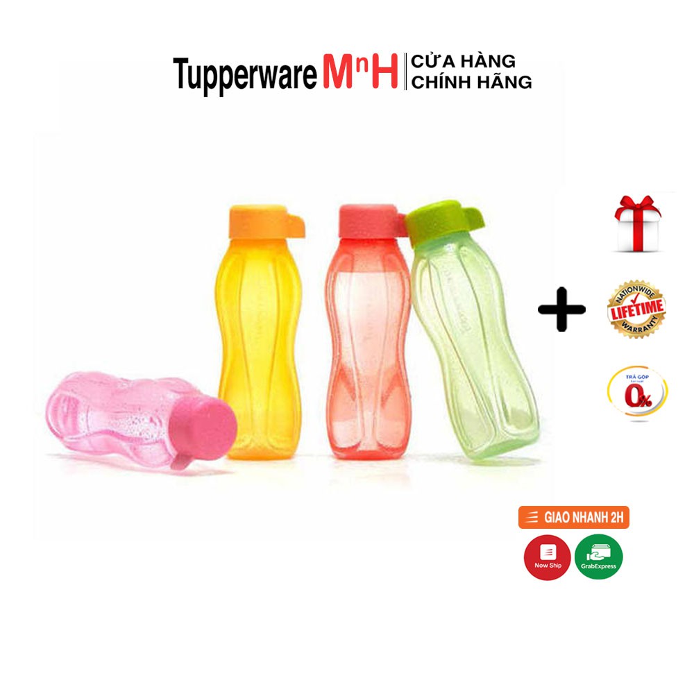 Bình Nước Eco Bottle 310ml Tupperware, Bình Nước Nhựa Nguyên Sinh An Toàn