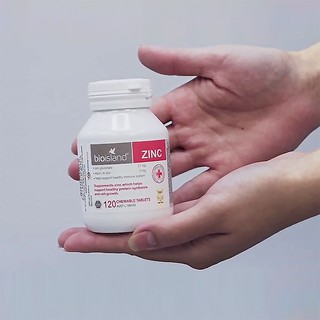VIÊN UỐNG BỔ SUNG KẼM BIOISLAND ZINC 120 VIÊN