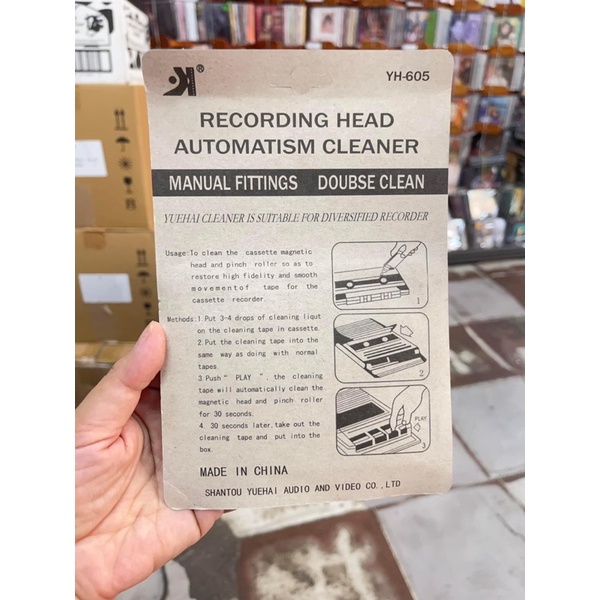 Băng lau đầu từ cassette