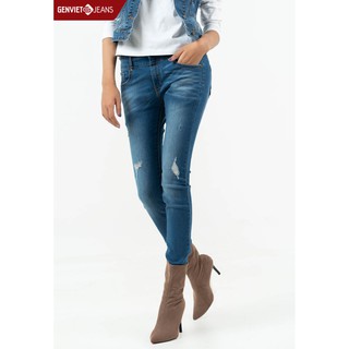 Quần dài jeans nữ tq103j773 genviet jeans