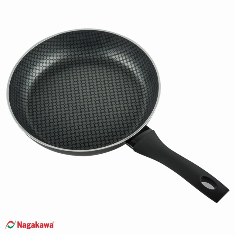 Chảo chống dính 5 lớp, đáy từ Nagakawa NAG2201 size 22cm / NAG2401 24cm / NAG2601 26cm / NAG2801 28c