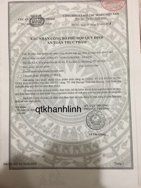 ✅ Bổ Não Nobekan plus - hoạt huyết dường não