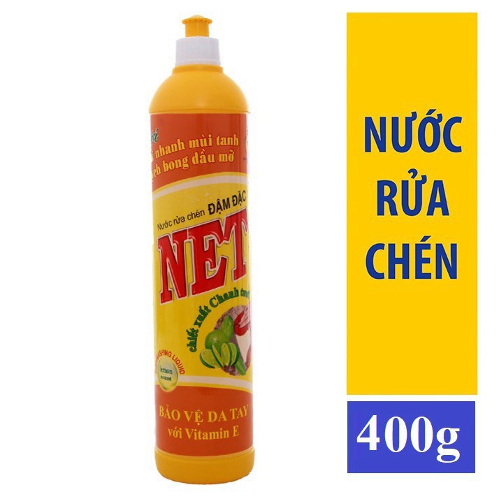 [Beman123]  Nước rửa chén Lix/Net siêu sạch 400g ngẫu nhiên