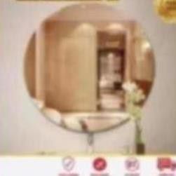 Kiếng dẻo dán tường đk 35cm