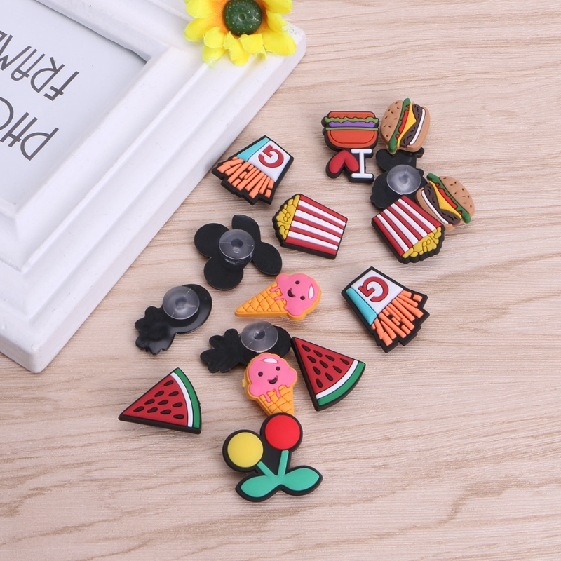 HAN❀ Mix Models 8pcs/Lot Shoe Accessories Decoration For Garden  And Beach Shoes Kids