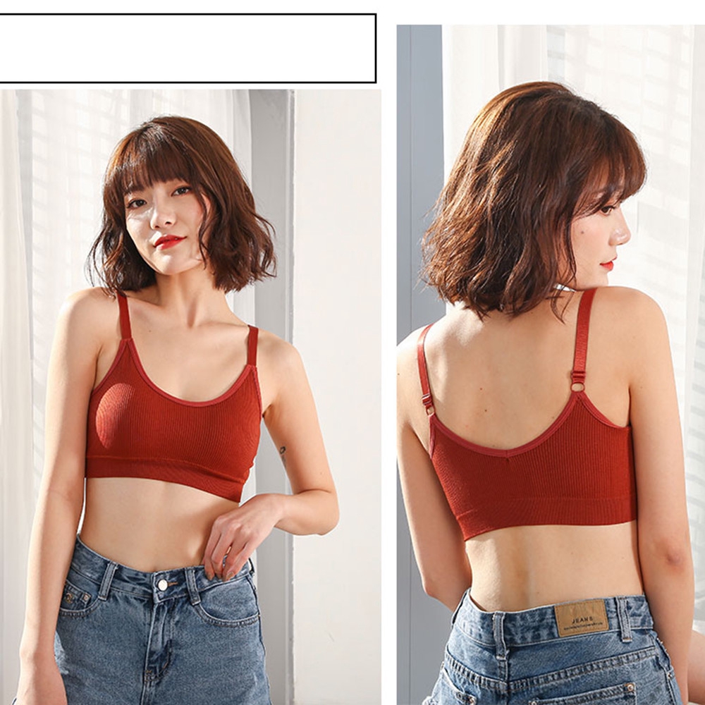 Áo ngực không đường may có đệm ngực không gọng thép