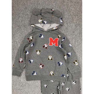 bộ nỉ bông mickey