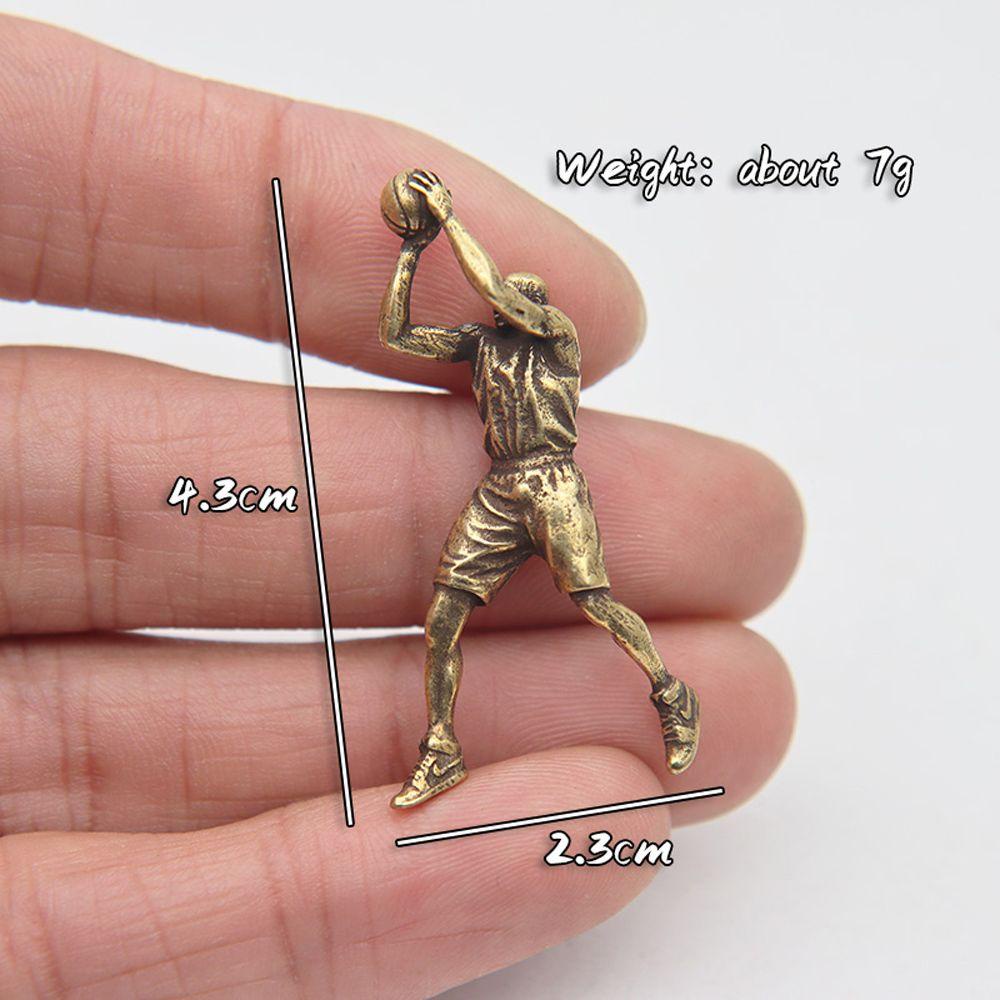 IVORY Móc Khóa Hình Búp Bê Bóng Rổ Thời Trang