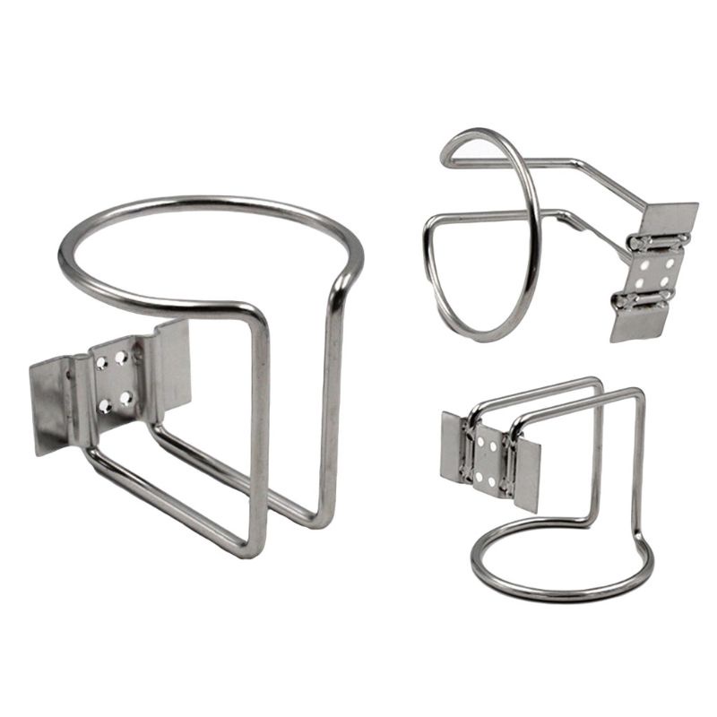 Giá Đỡ Cốc Nước Bằng Thép Không Gỉ Gắn Xe Hơi Tiện Dụng Và Bền