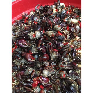 Ba khía mắm loại ít cay