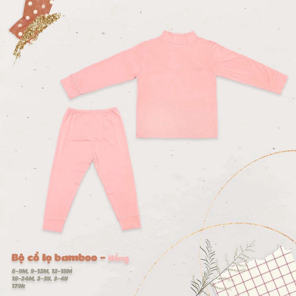 Bộ quần áo cổ lọ sơi tre Nature Wear