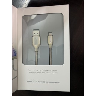 [Có bao da] Cáp sạc ANKER PowerLine+ Micro USB dài 1.8m - A8143