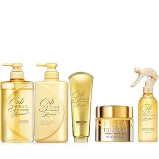 Bộ Dầu Gội Xả Tsubaki Premium Repair phục hồi hư tổn và ngăn rụng tóc