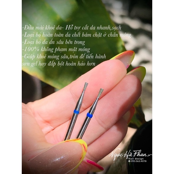 Bộ đầu mài Siêu phá - Mịn - siêu mịn - đầu da - đầu khoé made in USA