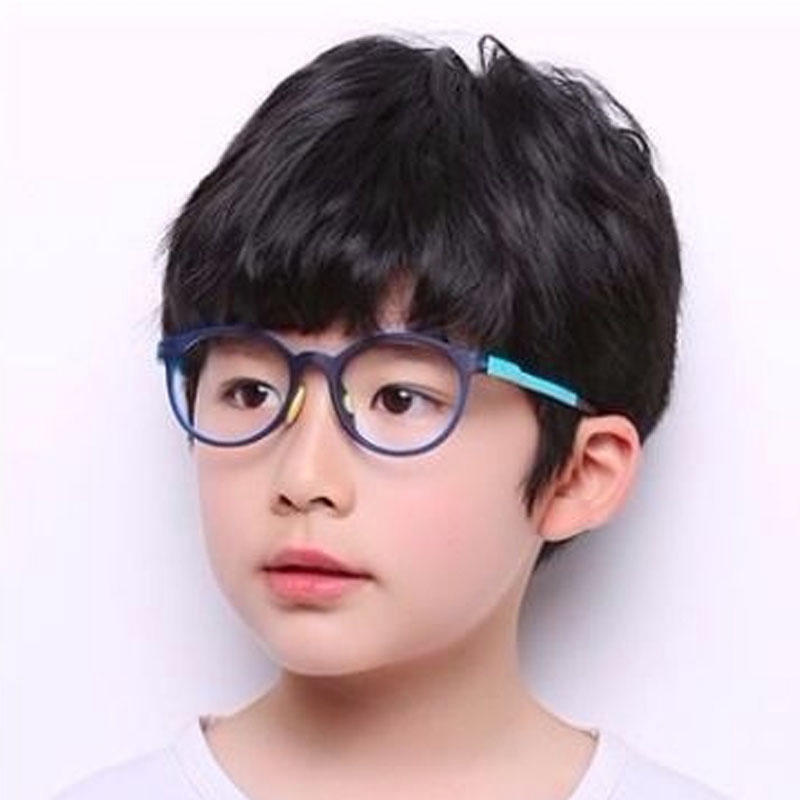 Kính mát gọng vuông chống tia xanh cho bé