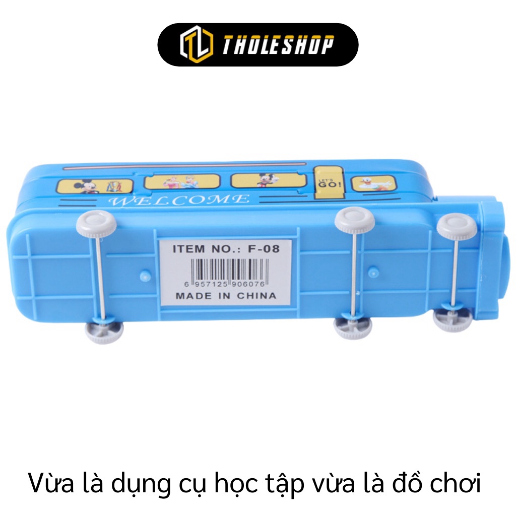 [SGD] Hộp Bút Cute - Hộp đựng Bút Tàu Hỏa 2 Tầng Kèm Đồ Chuốt Chì Tiện Lợi Cho Bé 7755