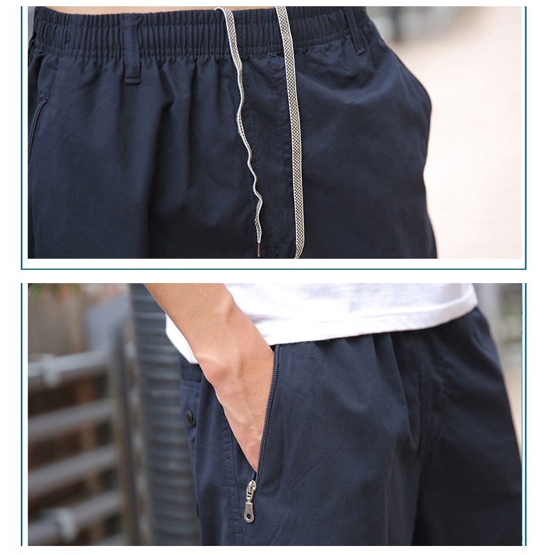 Quần Short Thể Thao Phối Dây Rút Thời Trang Đi Biển Cho Nam