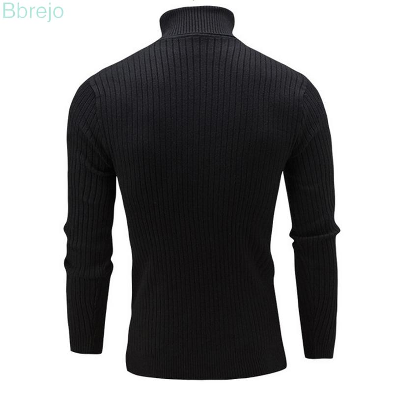 Pullover Plus size Pus size Solid Slim fit Turtleneck Warm Long sleeve Knitted Knitwear Jumper Sweatshirts Fashion