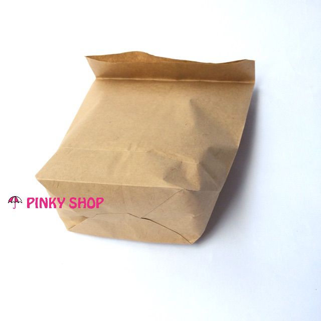 Túi giấy gói hàng, túi giấy xi măng loại dày đóng gói sản phẩm Pinky Shop mã TGGH1