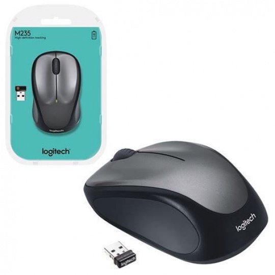 [TẶNG LÓT CHUỘT] Chuột Không Dây LOGITECH M235