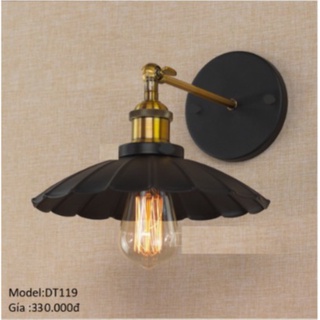 Chao đèn gắn tường phong cách cổ điển Vintagen, trang trí phòng khách DT119