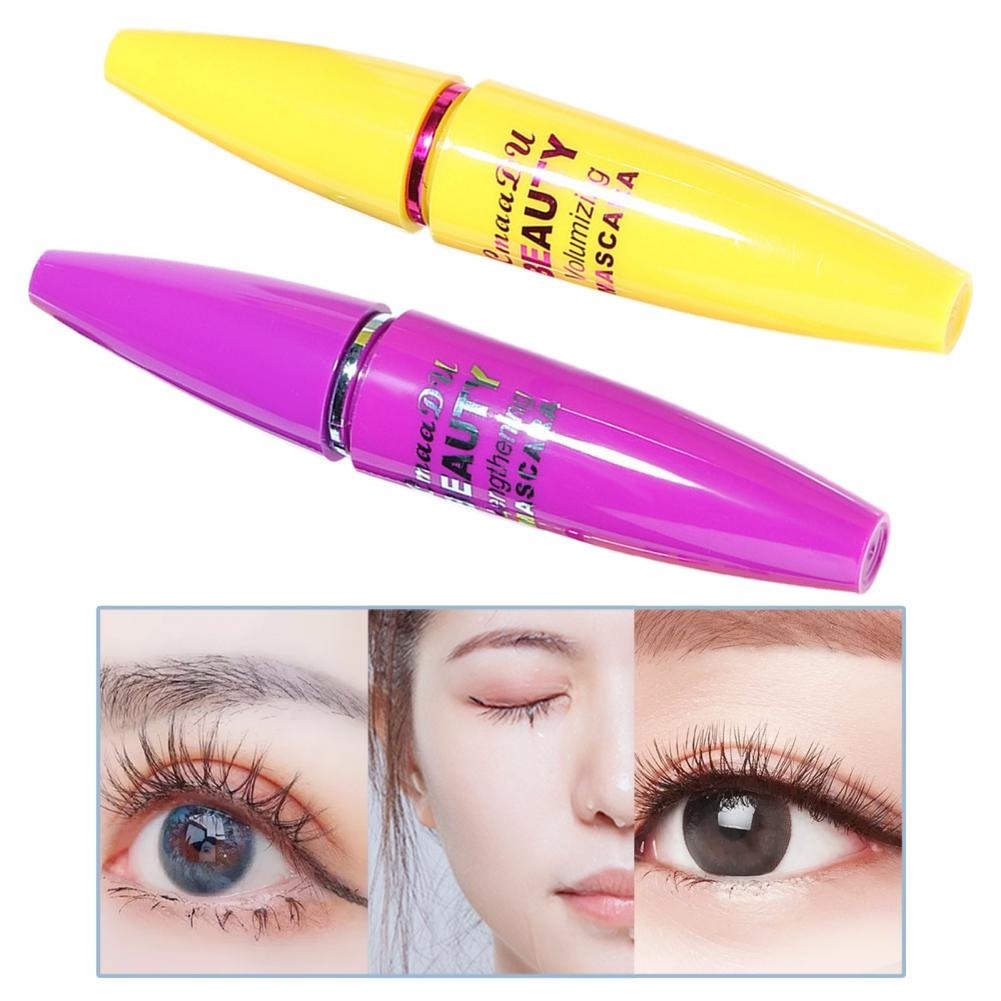 Mascara 4D 2 Trong 1 Làm Dài Và Cong Mi Dễ Sử Dụng
