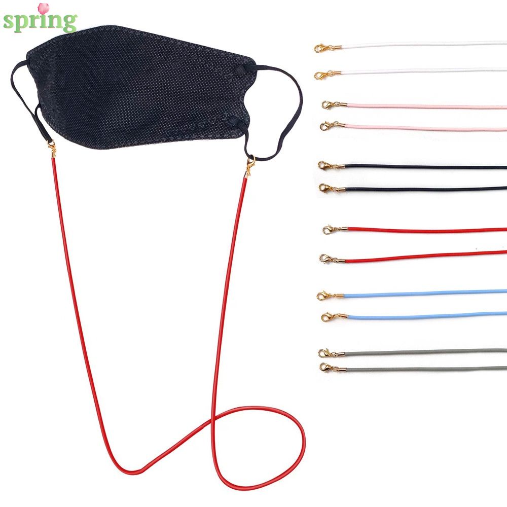Dây đeo giữ khẩu trang co giãn kèm hai móc treo tai không để lại dấu cho trẻ em người lớn