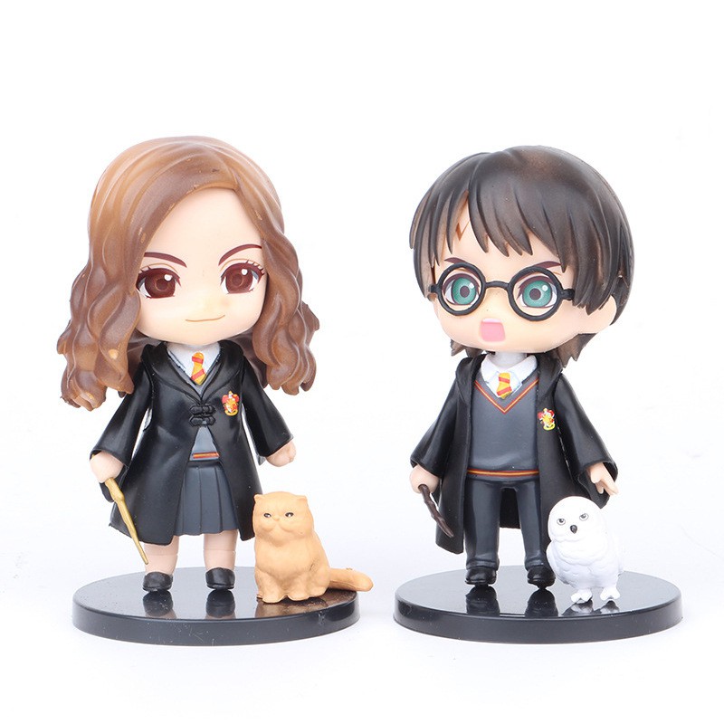 Combo 3 Mô hình chibi MINI FIGURE HARRY POTTER - RON - HERMIONE